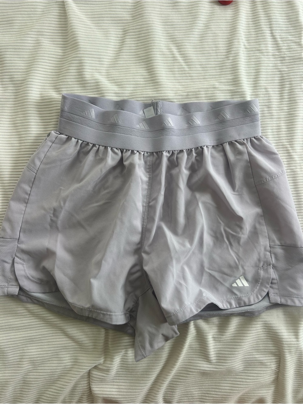 Adidas Lavender Running Shorts